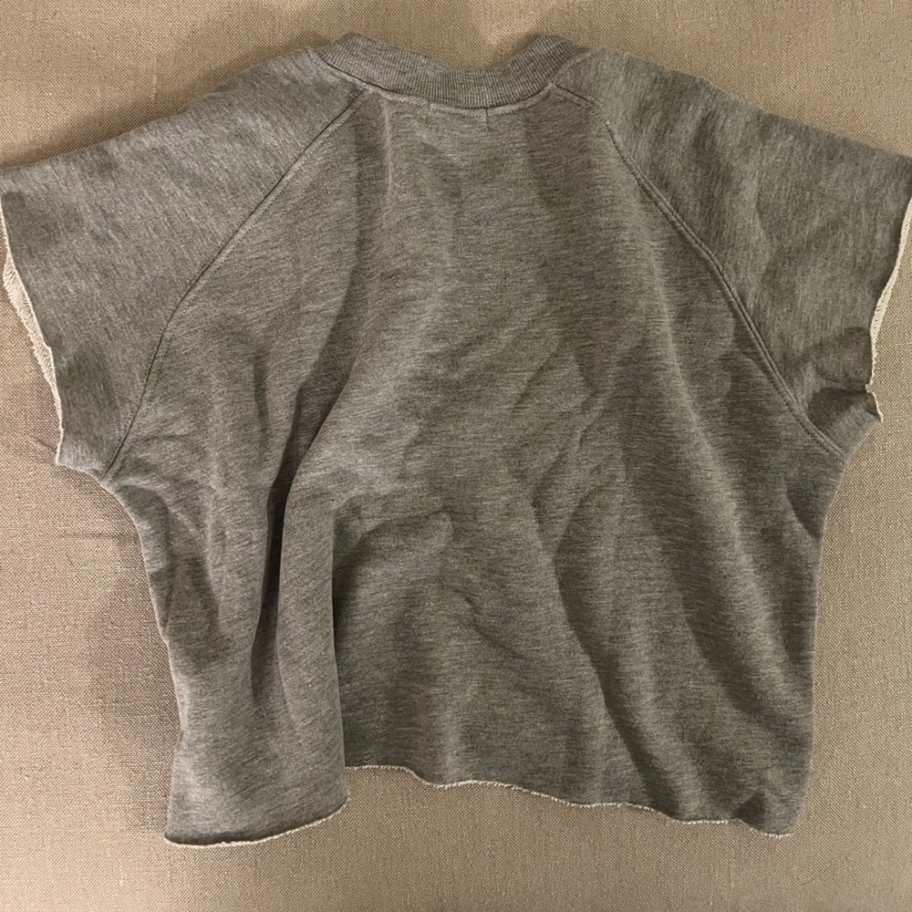 ÈTERNE grey Sleeveless sweatshirt M - Picture 4 of 4